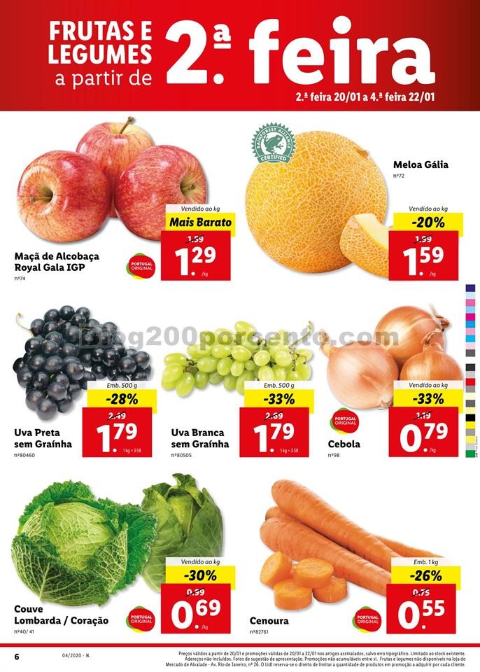 Antevisão Folheto LIDL Promoções de 20 a 26 jan