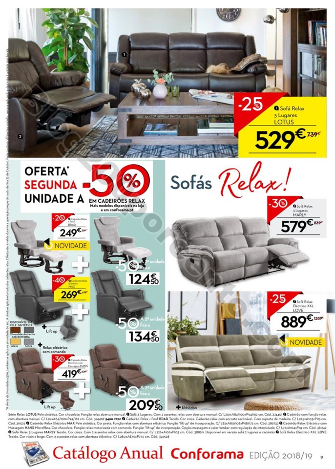 Antevisão Folheto CONFORAMA Promoções de 11 out