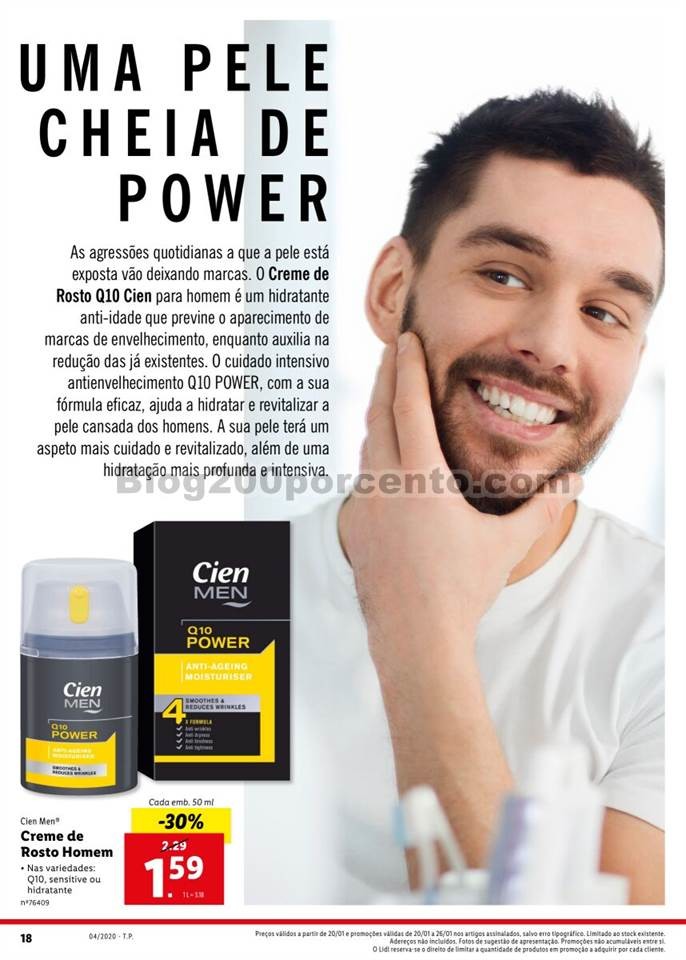 Antevisão Folheto LIDL Beleza Promoções de 20 a