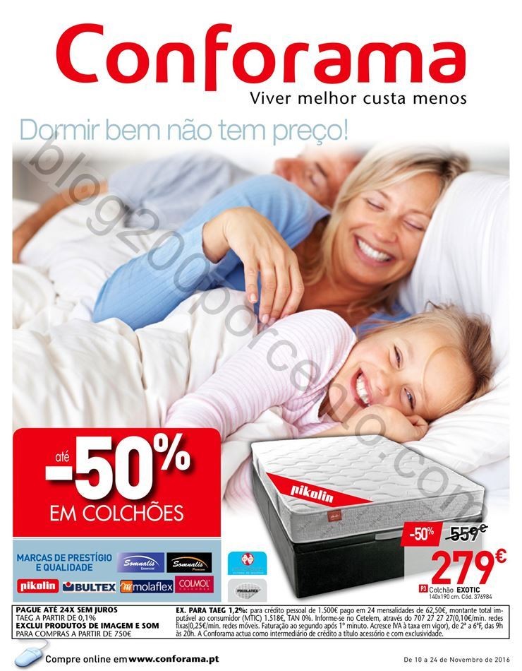 Novo Folheto CONFORAMA Promoções de 10 a 24 nove