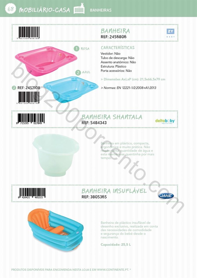 Catálogo técnico puericultura CONTINENTE Promoç
