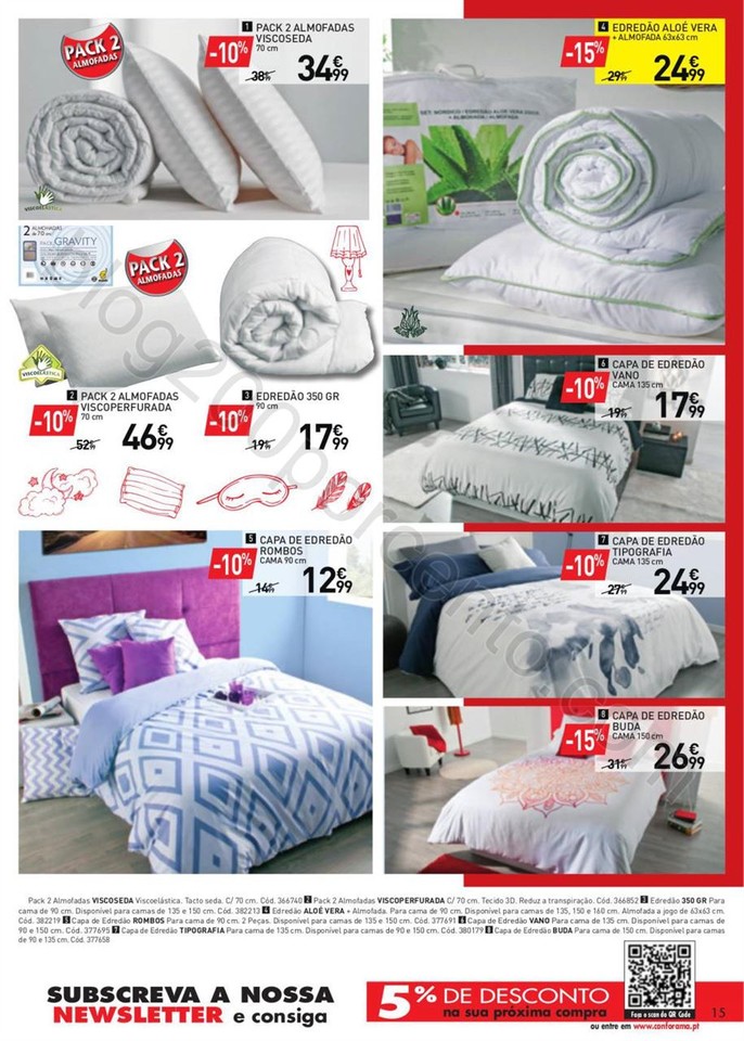 Novo Folheto CONFORAMA promoções de 9 a 23 fever