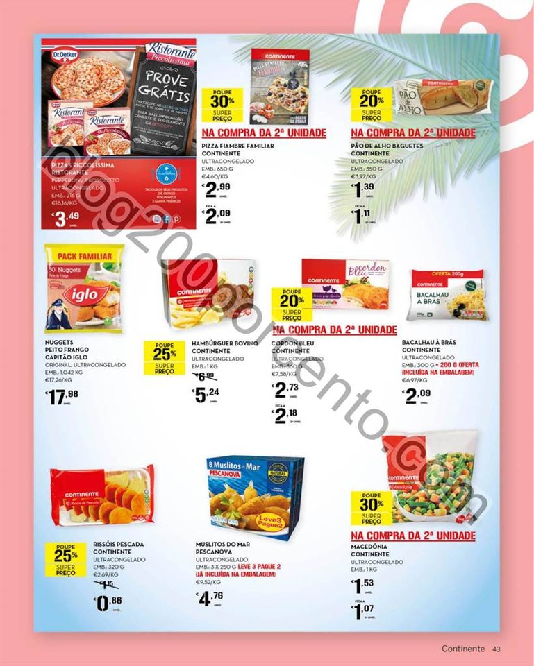 Antevisão Folheto CONTINENTE Verão promoções d