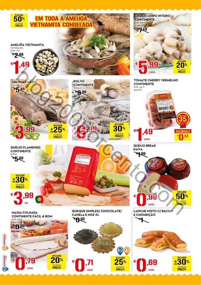 Antevisão Folheto CONTINENTE Fim de Semana de 15 