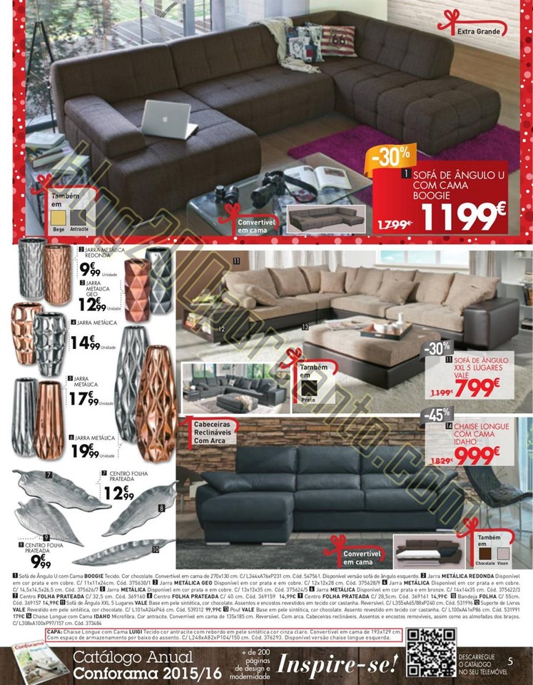 Antevisão Folheto CONFORAMA Natal de 26 novembro 