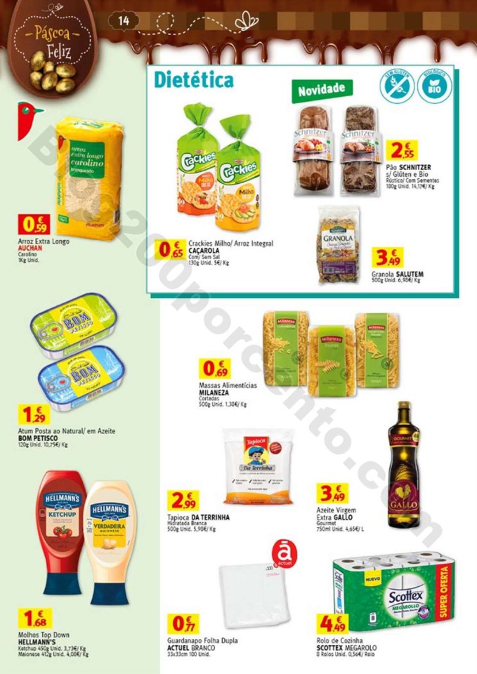 Antevisão Folheto JUMBO Páscoa Promoções de 14
