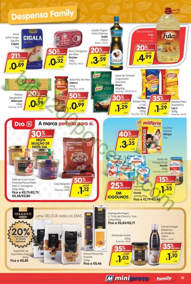 Antevisão Folheto MINIPREÇO Family de 17 a 23 ma
