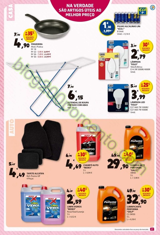 Antevisão Folheto E-LECLERC promoções de 26 jan