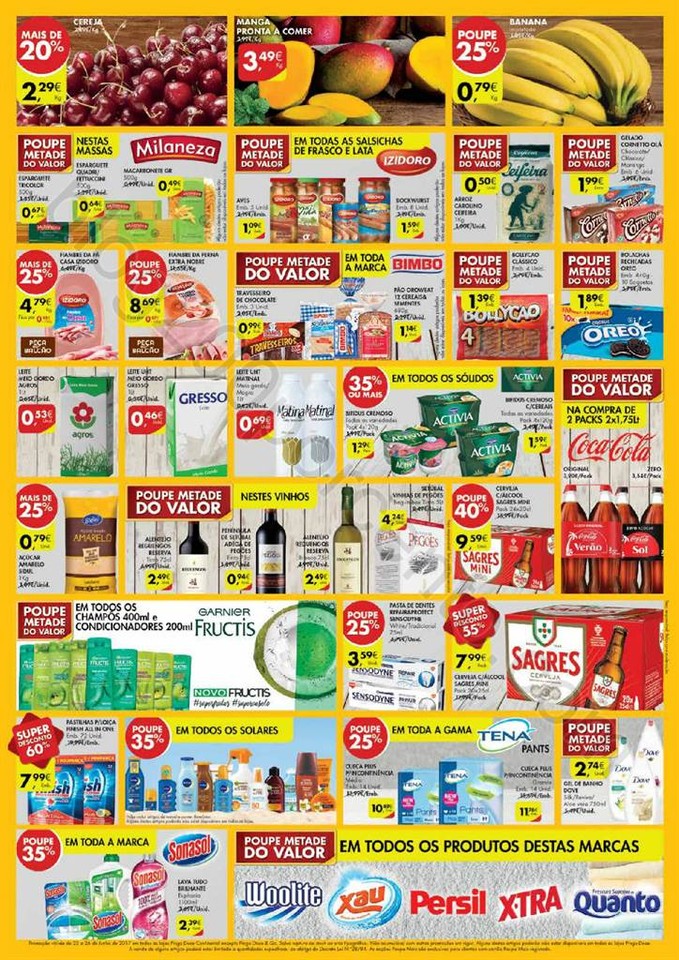 Antevisão Folheto PINGO DOCE Fim de semana de 22 