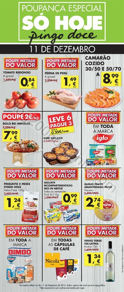 Antevisão Folheto PINGO DOCE promoções só hoje