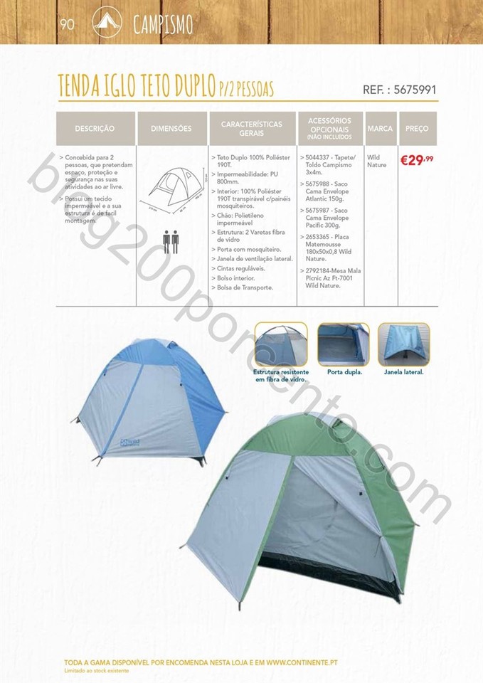 Novo Folheto CONTINENTE Ar Livre até 15 agosto p9