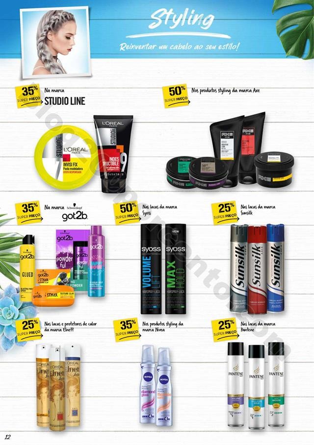 Antevisão Folheto CONTINENTE Cabelos Promoções 