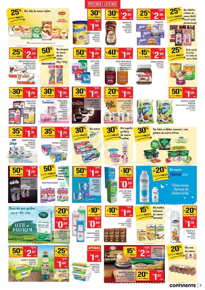 Antevisão Folheto CONTINENTE Bom Dia promoções 