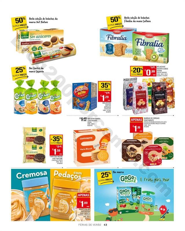 Antevisão Folheto CONTINENTE Verão promoções d