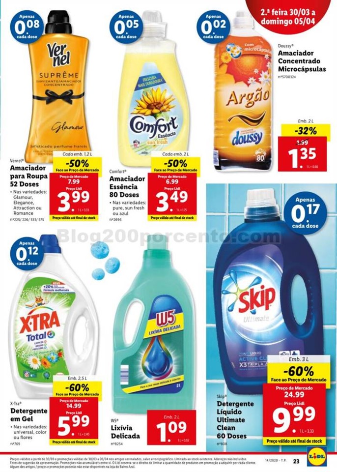 Antevisão Folheto LIDL Promoções de 30 março a