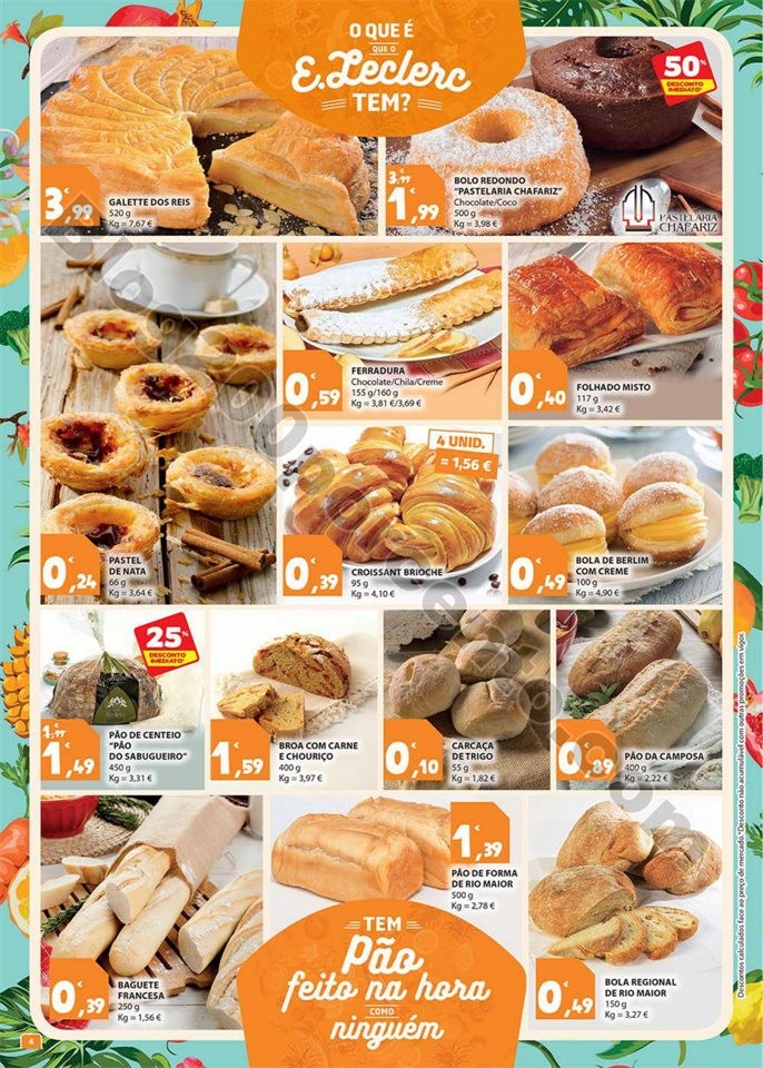 Antevisão Folheto E-LECLERC Promoções de 4 a 10