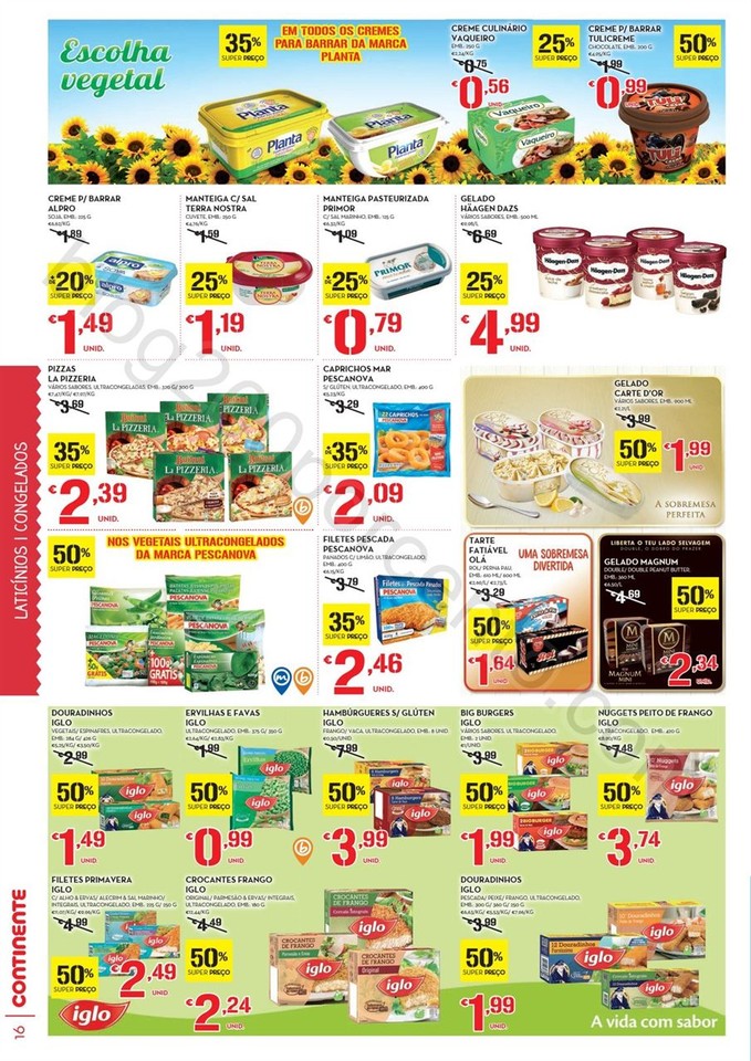 Antevisão folheto CONTINENTE Promoções de 18 a 
