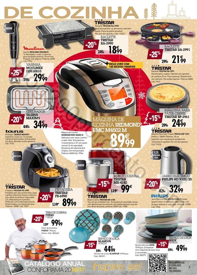 Novo Folheto CONFORAMA Promoções de 15 a 31 deze