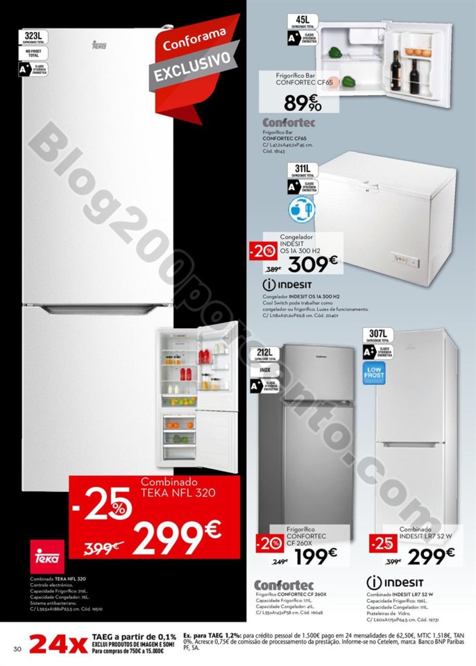 Antevisão Folheto CONFORAMA Promoções de 7 a 28