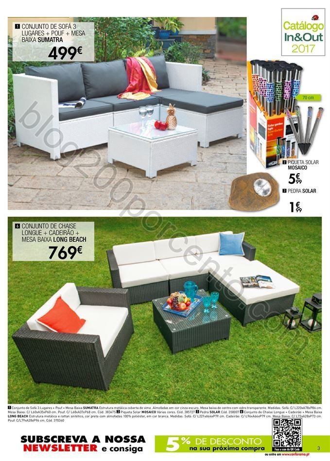 Antevisão Folheto CONFORAMA In&amp;Out de 6 abril a 2