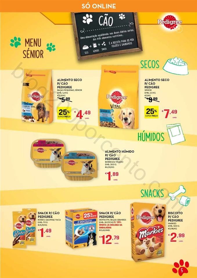 Novo Folheto CONTINENTE Alimentação animal exclu