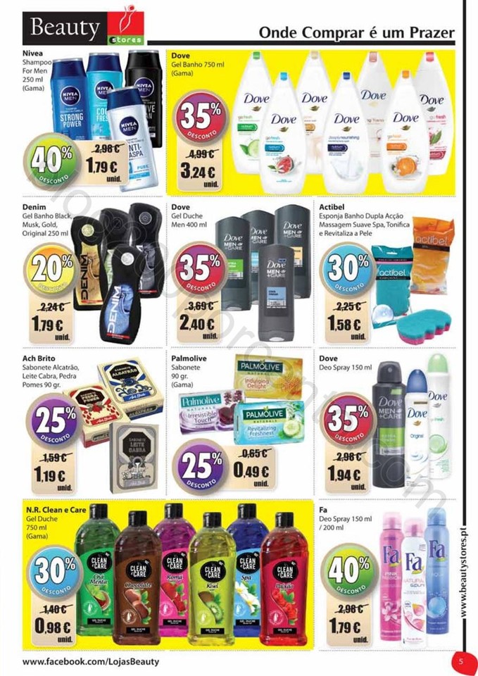 Antevisão Folheto BEAUTY STORES Promoções de 7 