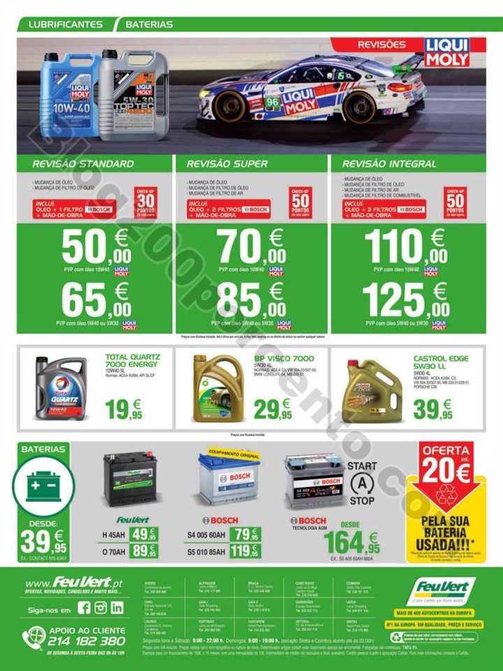 Antevisão Folheto FEU VERT Promoções de 1 outub