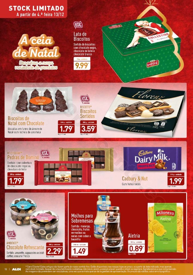 Antevisão Folheto ALDI promoções a partir de 13