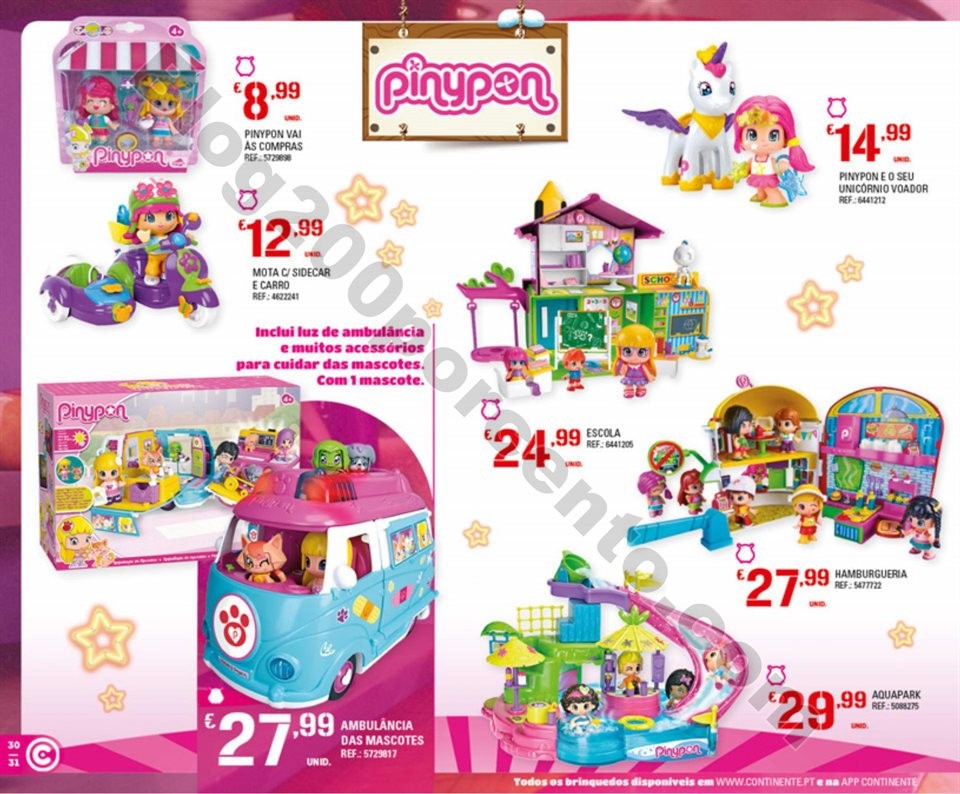 catálogo brinquedos continente 13 novembro a 9 de