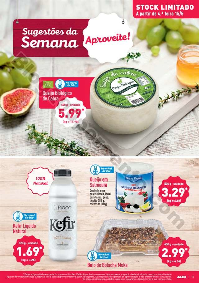 Antevisão Folheto ALDI Promoções a partir de 15