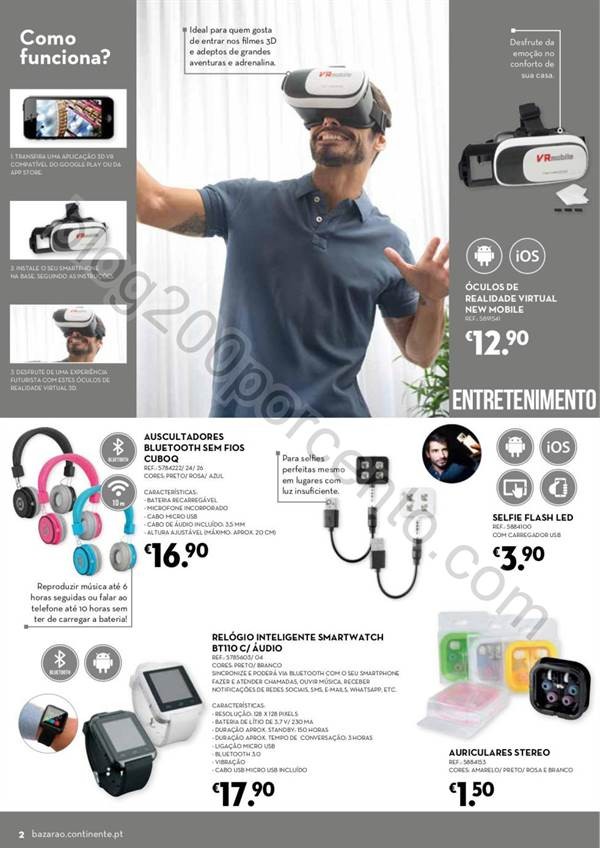 Antevisão Folheto CONTINENTE Bazarão promoções