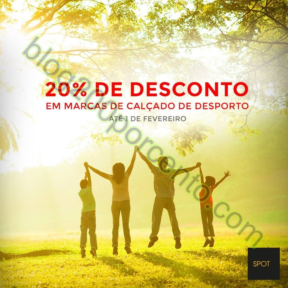 20% de desconto SPOT - PINGO DOCE até 1 fevereiro
