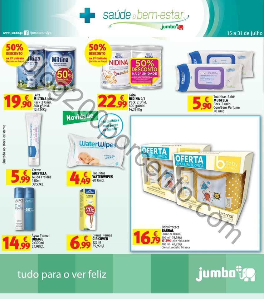 Antevisão Folheto JUMBO - Bem-Estar Promoções d
