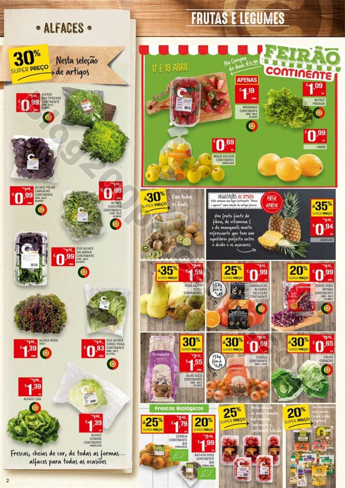 Antevisão Folheto CONTINENTE Promoções de 17 a 