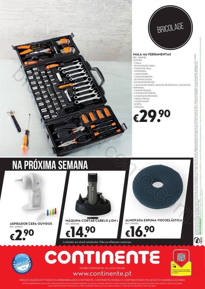Antevisão Folheto CONTINENTE Bazarão promoções