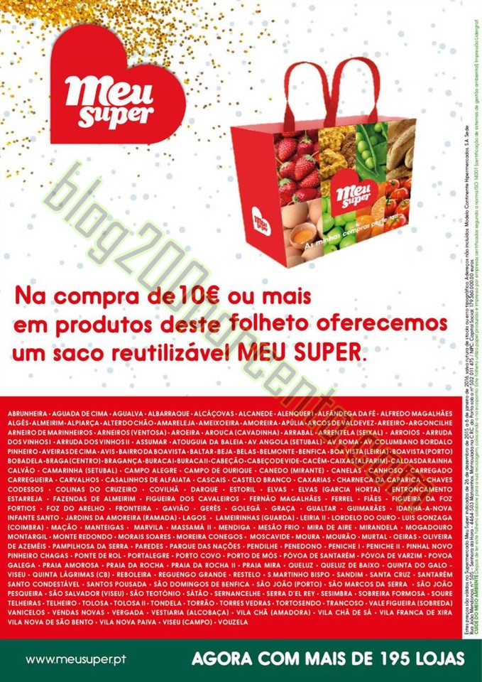 Novo Folheto MEU SUPER Ano Novo Promoções até 6