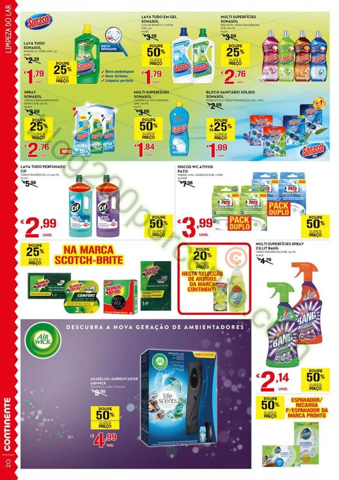 Antevisão Folheto MODELO - CONTINENTE Madeira de 