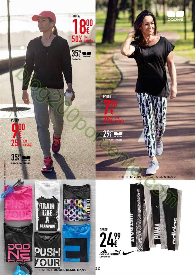 Novo Folheto SPORT ZONE promoções de 28 março a