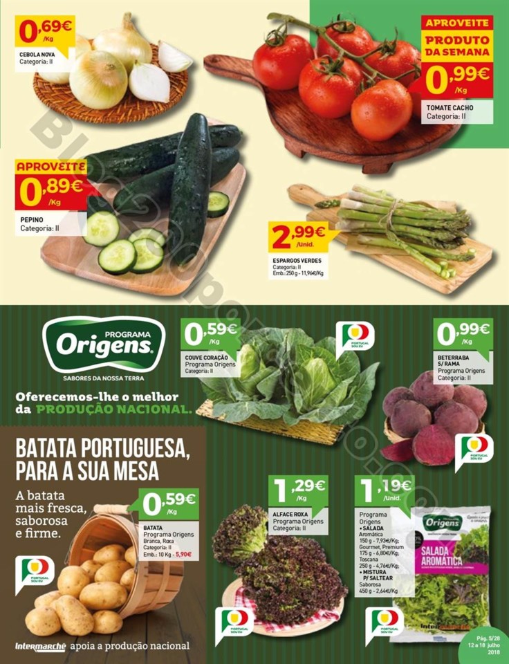 Antevisão Folheto INTERMARCHÉ Promoções de 12 