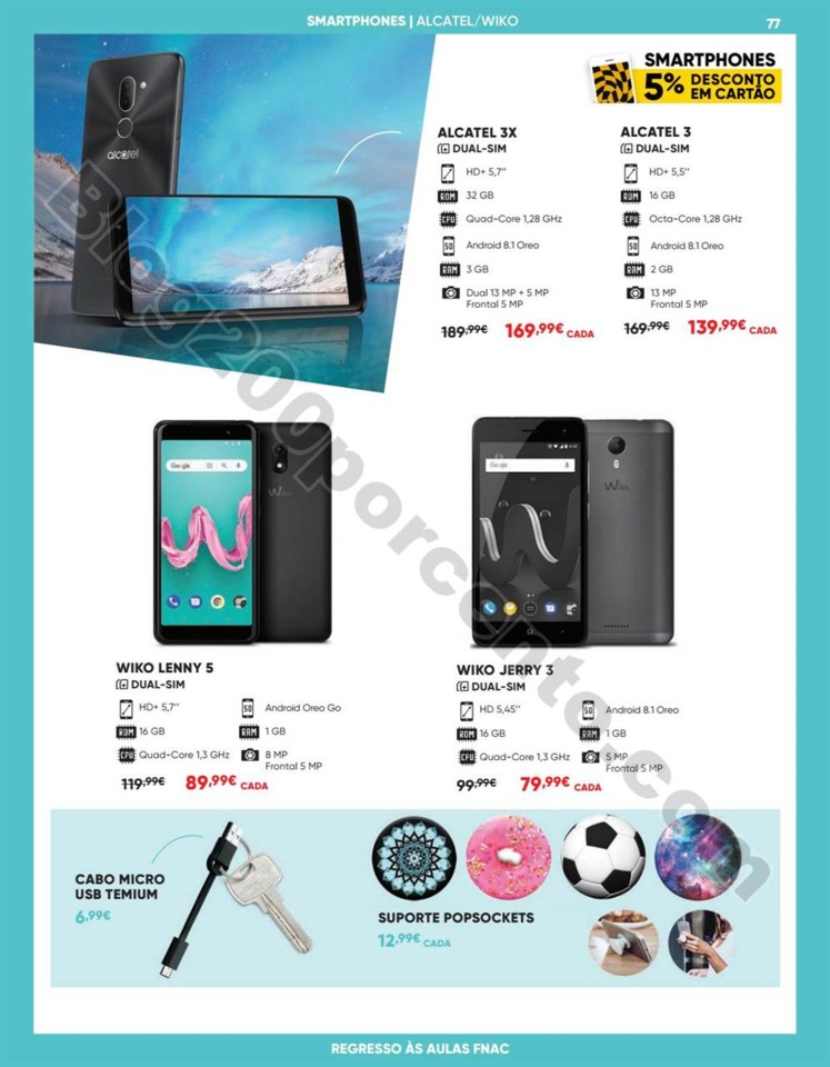 Antevisão Folheto FNAC Regresso às aulas promoç