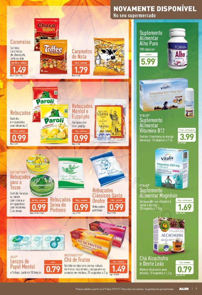 Antevisão Folheto ALDI Promoções a partir de 1 