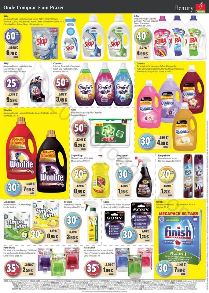 Antevisão Folheto BEAUTY STORES Promoções de 23