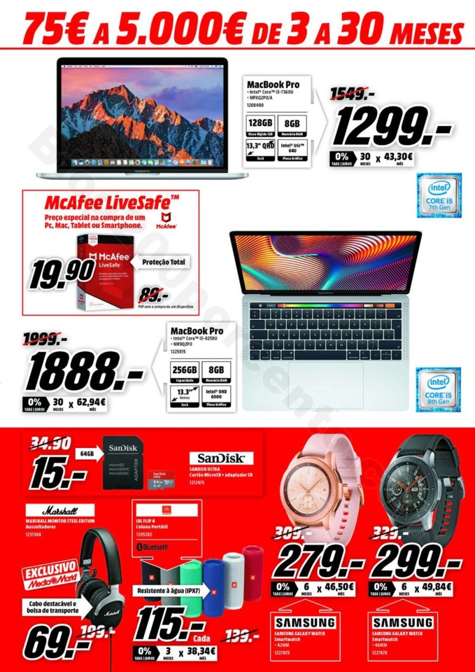 Antevisão Folheto MEDIA MARKT Promoções de 28 m