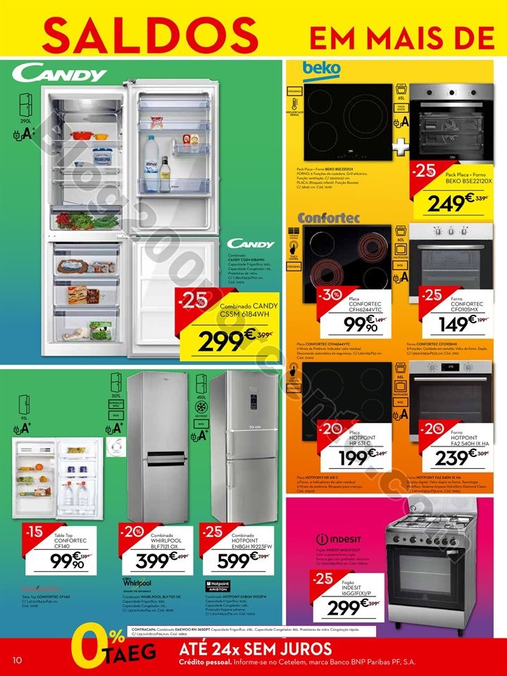 Antevisão Folheto CONFORAMA Saldos promoções de