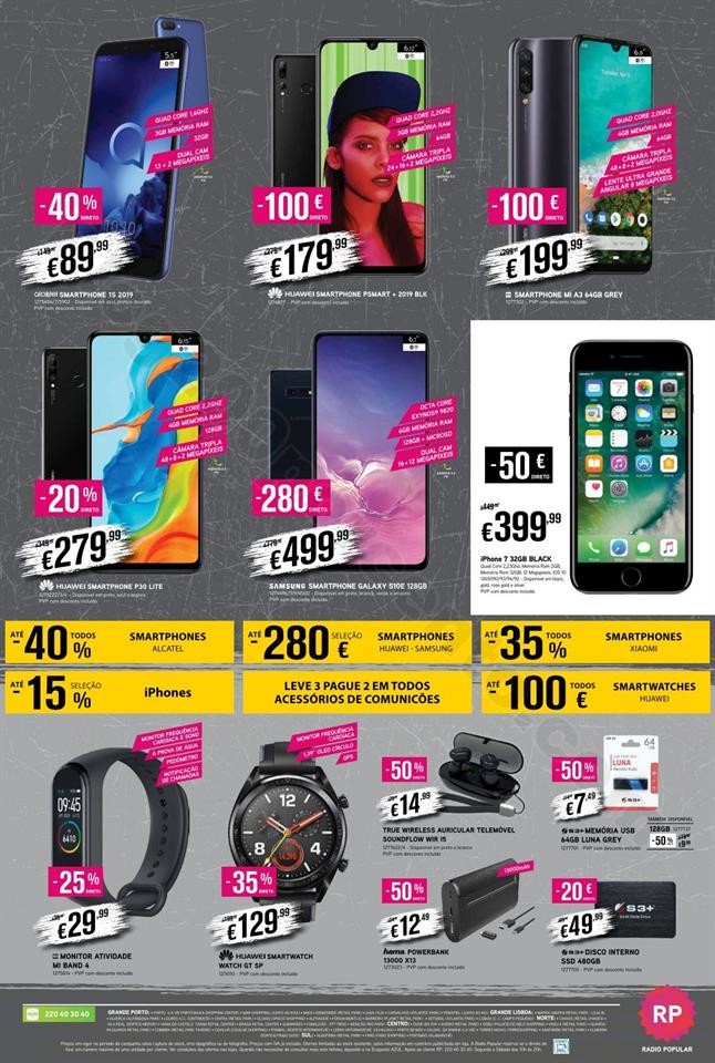 Antevisão Folheto RADIO POPULAR Promoções de 28