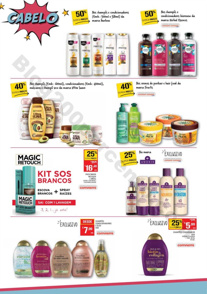 Antevisão Folheto CONTINENTE Beleza Promoções d