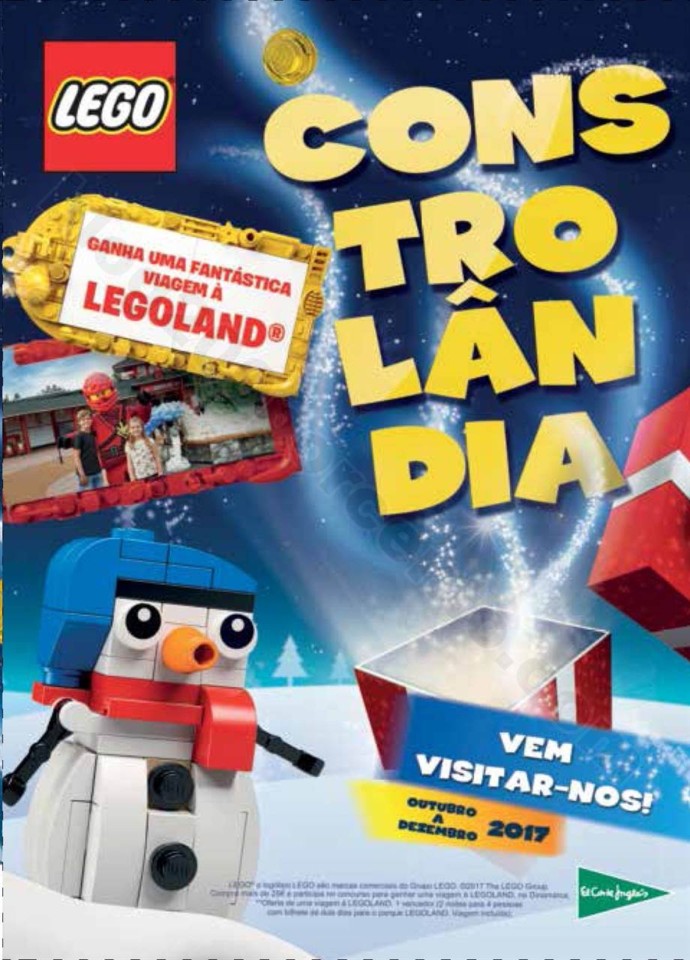 Antevisão Folheto Brinquedos Natal El Corte Ingl