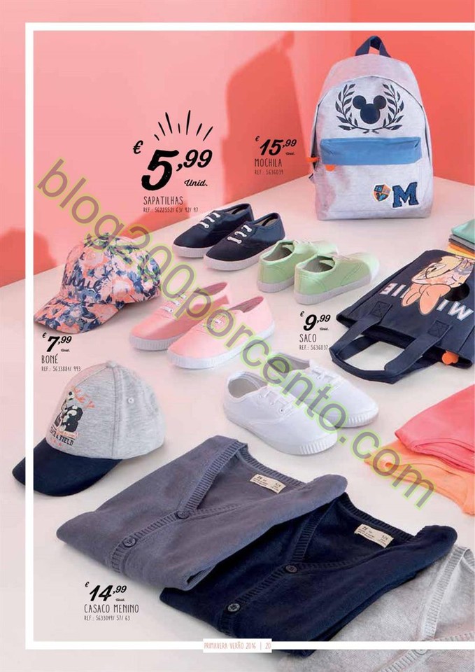 Antevisão Folheto CONTINENTE Moda Primavera de 8 