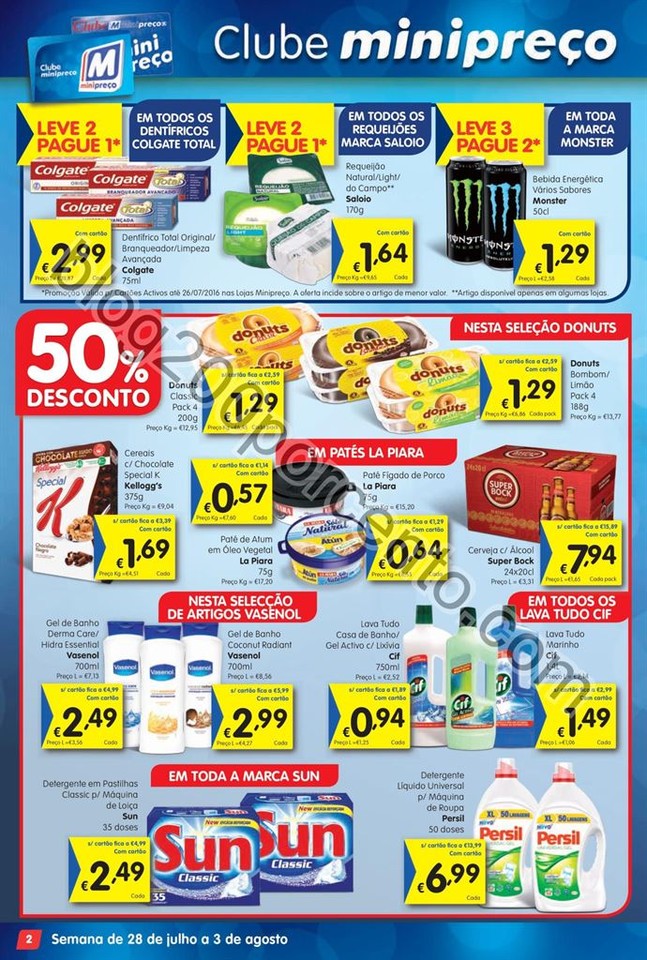 Antevisão Folheto MINIPREÇO promoções de 28 ju