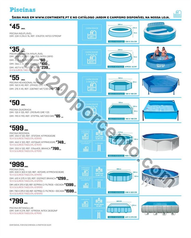 Antevisão Folheto CONTINENTE Ar livre de 10 maio 